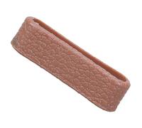 Dcfbkl Clip da cintura in pelle grani Sofisticata Pelle bovina Anelli Clip Keeper Per Abbigliamento Professionale Fornitura Cintura Artigianale, Caff, Taglia unica