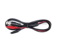 Dcfbkl Connettori BNC a doppio coccodrillo clip cavo di prova cavi sonda per oscilloscopio test cavi sonda oscilloscopio