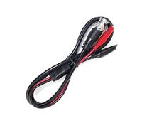 Dcfbkl Connettori BNC a doppio coccodrillo clip cavo di prova cavi sonda per oscilloscopio test cavi sonda oscilloscopio