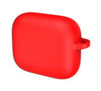 Dcfbkl Custodia per auricolari in morbido silicone per Air 4i con clip a moschettone Protezioni complete del corpo Ritaglio preciso Porta di ricarica Accesso Custodie protettive per auricolari