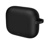 Dcfbkl Custodia per auricolari in morbido silicone per Air 4i con clip a moschettone Protezioni complete del corpo Ritaglio preciso Porta di ricarica Accesso Custodie protettive per auricolari