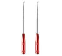 Dcfbkl Dispositivo di rimozione dell'amo da pesca, 2 pezzi, strumento rapido con tubo di stoccaggio, gancio da pesca in acciaio inossidabile