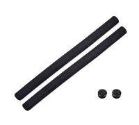 Dcfbkl Manopole per manubrio bici Maniglia per biciclette Blocco Antiurto Copertura Montagna Con Tappi Estremità Parte Ciclismo Maniglia Mountain Biciclette Schiuma Spugna Grip Cover Maniche