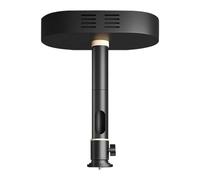 Dcfbkl Montaggio a soffitto per proiettori in metallo con montaggio rapido che supporta filettatura da 1/4 che consente un uso flessibile e un supporto a soffitto con controllo dell'orientamento