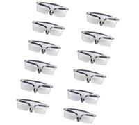 Dcfbkl Occhiali di protezione leggeri del PVC di 12Pcs per i lavoratori della fabbrica e dell'edilizia della lente trasparente di protezione degli occhiali di laboratorio di uso industriale