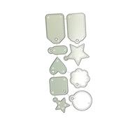 Dcfbkl Palloncini creativi Die Cut Dies Stencil goffratura Stencil DIY Album Modello Per Scrapbook Carte Art De Cute Palloncini Metallo Die Cut Stencil goffratura Fustelle di Taglio Per Carta Fare