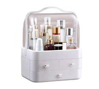 Dcfbkl Pratico e spazioso contenitore per trucchi per mantenere la tua vanità organizzata e trovare facilmente i tuoi oggetti per l'uso quotidiano Salone di bellezza