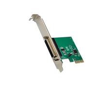 Dcfbkl Scheda adattatore PCIe per porta parallela PCIE a DB25 Adattatore per stampante tecnica commerciale Scanner Utilizzare l'espansione della porta parallela