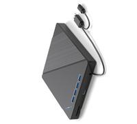 Dcfbkl Scrittore di dischi multiformato USB3.0 Silenzia Operazioni Burners Drive per CD, DVD, BluRay Masterizzazione Spine e Play Dvd Masterizzatori