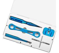 Dcfbkl Strumento di rimozione della ruota Set di bobine di rimozione del perno del cuscinetto a sfera Manutenzione Smontaggio Chiave di riparazione di pesca