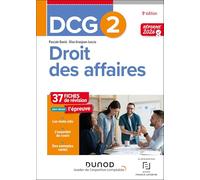 DCG 2 - Droit des affaires - Fiches Réforme 2026-2027