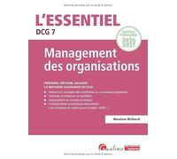 DCG 7 - Management des organisations: Nouveau propramme 2026 2027