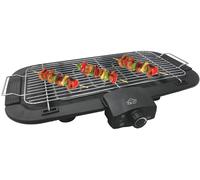Dcg Barbecue Elettrico Da Tavolo 2.000 W - Griglia Regolabile e Cottura Senza Fu