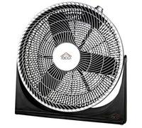 DCG Eltronic CRB1240 ventilatore Nero, Argento