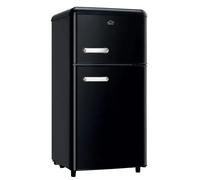 DCG FRIGO DOPPIA PORTA LINEA RETRO' 100LT E NERO MF100BCDP Dcg