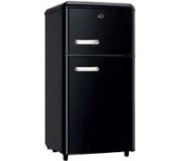 DCG FRIGO DOPPIA PORTA LINEA RETRO' 100LT E NERO MF100BCDP Dcg