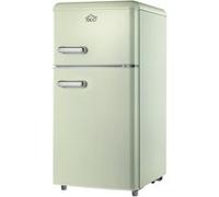 DCG Eltronic MF100CCDP Frigorifero Combinato A Libera Installazione, Autoscongelamento Defrost, Termostato Regolabile, Crema