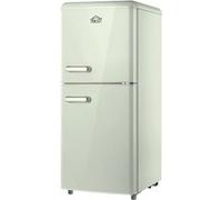 DCG Eltronic MF110CCDP Frigorifero Combinato A Libera Installazione, Autoscongelamento Defrost, Termostato Regolabile, Panna