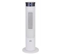 DCG Termoventilatore Stufa in Ceramica a Torre Potenza 2200 Watt con telecomando colore Bianco - PTC5171