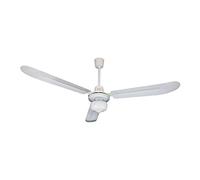 VENTILATORE SOFFITTO DCG 3 PALE 1 LUCE LAMPADA VECRD30L CON COMANDO A MURO