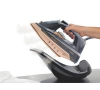 2 in 1 FERRO DA STIRO CORDLESS BATTERIA RICARICABILE / CORRENTE PIASTRA CERAMICA