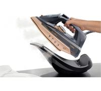 2 in 1 FERRO DA STIRO CORDLESS BATTERIA RICARICABILE / CORRENTE PIASTRA CERAMICA