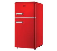 FRIGORIFERO CON COMPRESSORE 100LT CONGELATORE DOPPIA PORTA DCG MF100CDP CLASSE E [EEK: E]