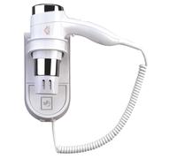 DCG HTW1028 Asciugacapelli da parete phon albergo palestra 1600 W - Rotex