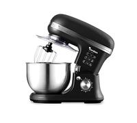 Robot Impastatrice Planetaria Multifunzione 6.5l In Acciaio 1900w Nera