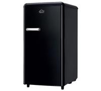 DCG Mini Frigo Frigobar 100 Litri con Congelatore colore Nero Retrò Line MF100B