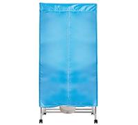 DCG - MiTA - Asciuga biancheria portatile super silenzioso Tempo di asciugatura da 0 a 180 minuti. Capacità di asciugatura fino a 15 kg di biancheria. Dimensioni: 65 x 45 x 138 cm, Blu (SB8326)