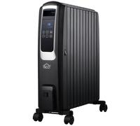 DCG Eltronic RA2910D stufetta elettrica Interno Nero 2500 W Riscaldatore ambient