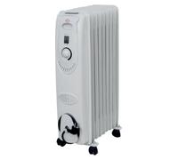 DCG Eltronic RA2811 stufetta elettrica Bianco 2000 W Radiatore