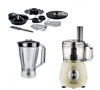 Lgv MiTA - Robot Tritatutto Da Cucina 800w Mixer Elettrico, Multifunzione Vintage. Colore verde (KM6320T)