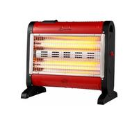 DCG STUFA ELETTRICA AL QUARZO SA9424 1600W - NERO/ROSSO**PUOI PAGARE ANCHE ALLA CONSEGNA!!!**