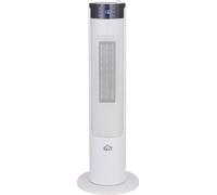 DCG Termoventilatore Stufa in Ceramica a Torre Potenza 2200 Watt con telecomando colore Bianco - PTC5171