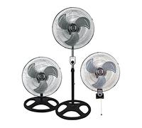 VENTILATORE 3 IN 1 a PIANTANA DA TAVOLA O MURO 3 VELOCITA DIAMETRO 45 CM 65W [EEK: A++]