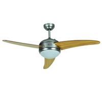 DCG VECRD60TL Ventilatore a soffitto con 3 pale, in legno