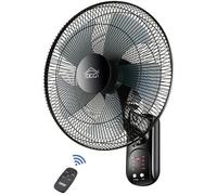 Dcg VENTILATORE da PARETE 5 PALE 40 cm OSCIALLANTE con TELECOMANDO VE1697TT