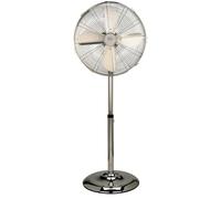 DCG VE9090 VENTILATORE A PIANTANA METAL CROME 3 VELOCITÀ OSCILLANTE POTENZA 65 W
