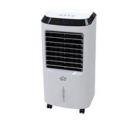 DCG VERI40 - Climatizzatore portatile con telecomando e pannello touch. Tanica da 10l. 3 velocità. Timer da 8 ore. 65W. Dimensioni 43 x 37 x 69 cm, Bianco