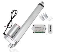 DCHOUSE 1000 N 200 mm Hub max azionamento lineare, motore DC 12 V, attuatori di tecnologia lineare motore, telecomando senza fili, con staffe di montaggio per apriporta elettronico, medico, elettrico
