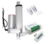 DCHOUSE 12 V 50 mm 2 pollici 1500 N Heavy Duty Hub attuatore lineare 150 kg massimo di sollevamento motore senza fili con staffe di montaggio, per tavoli sollevatori, letti da massaggio, letti