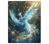 DCIDBEI Diamond Painting Adulti Phoenix 40x50 cm Puzzle Perline Phoenix Dipinto con i numeri Phoenix Kit Diamond Painting Punto Croce Mosaico Adesivo Pittura Puzzle Diamanti Animali