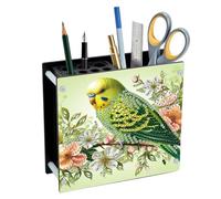 DCIDBEI Diamond Painting Organizer da Scrivania Accessori da Scrivania Pastelli e Cancelleria Puzzle 5D Diamond Portapenne da Scrivania Porta Trucchi Organizer Porta Penne Pappagallo