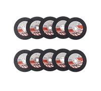 Dciustfhe 10PCS 75 Mm Ricambio per per Mini Disco Da Taglio Circolare Resina per 10 Mm Alesaggio Angolo Smerigliatrice Piastrelle di Legno Disco di Taglio