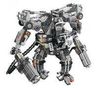 DCjmnn Technical Mech Robot, set da 6834 pezzi, Hard Core Industrial Style Action Robot modello, regalo per adulti o ragazzi