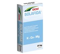 DCM Calce da giardino professionale Solafida 25 kg Calce per prato Ammendante gr