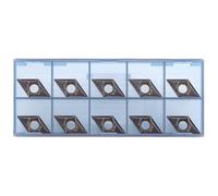 DCMT11T304 DCMT32,51 Inserti per Tornio Carburo di Tungsteno, 10 Pezzi