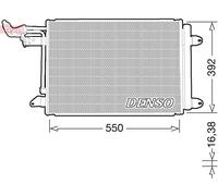 DCN32032 DENSO Condensatore, Climatizzatore per ,AUDI,SEAT,SKODA,VW